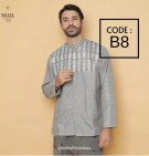 Baju Muslim/ Kurta/ Baju Koko Pria/ Gamis Pakistan Halil/ Halil B8