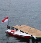 Skiff Water Sport Fiber Glass